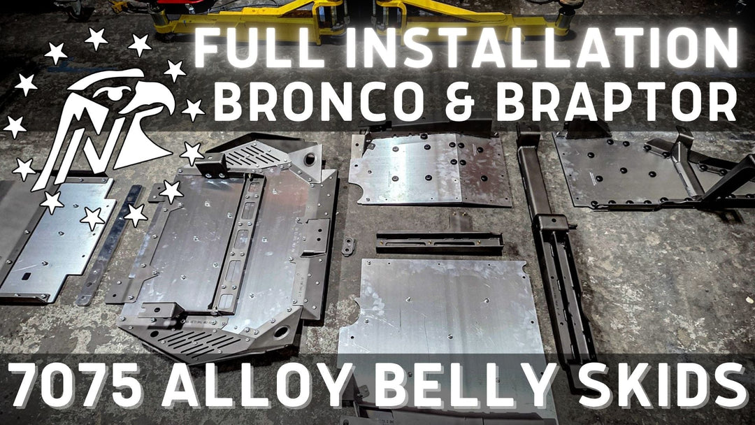 🧰 Installing the Bronco 7000-Series Skid Plate System