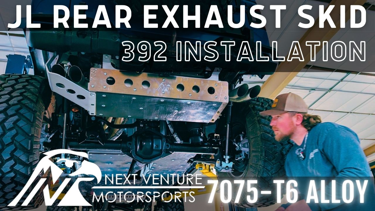 New Video Release: JL Rear Exhaust Skid Installation (7000-Series