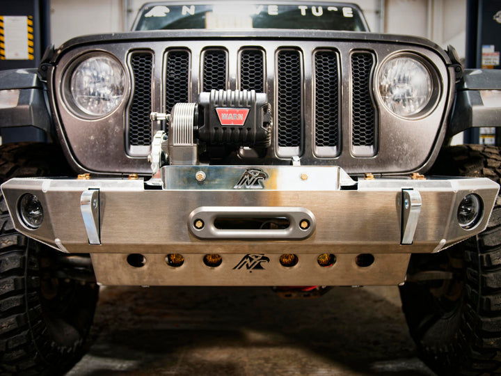 JL/JT Front Bumper - 8274 Aluminum Adventure Series