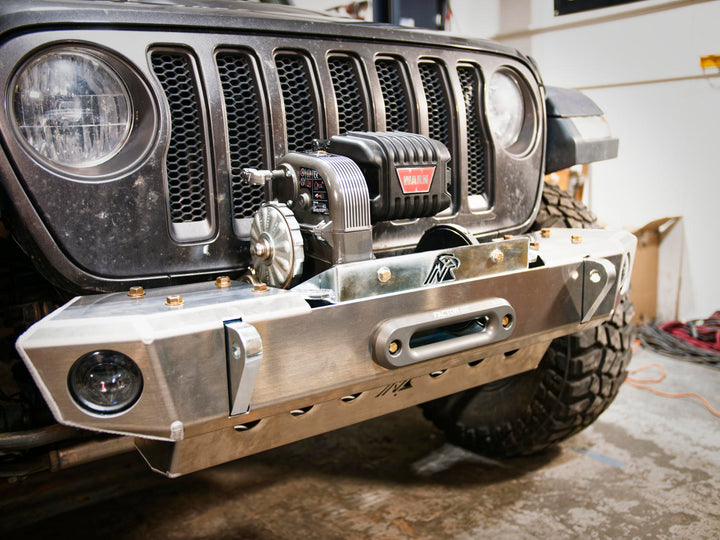 JL/JT Front Bumper - 8274 Aluminum Adventure Series