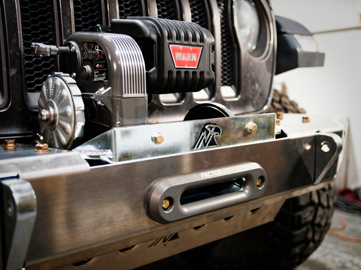 JL/JT Front Bumper - 8274 Aluminum Adventure Series