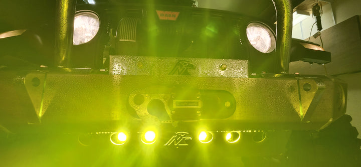 JL/JT Baja S1 LED Mount (for Next Venture Aluminum Front Lower Skid)