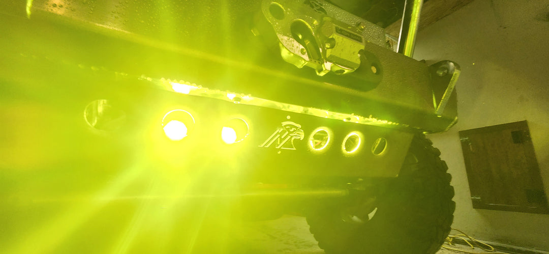 JL/JT Baja S1 LED Mount (for Next Venture Aluminum Front Lower Skid)
