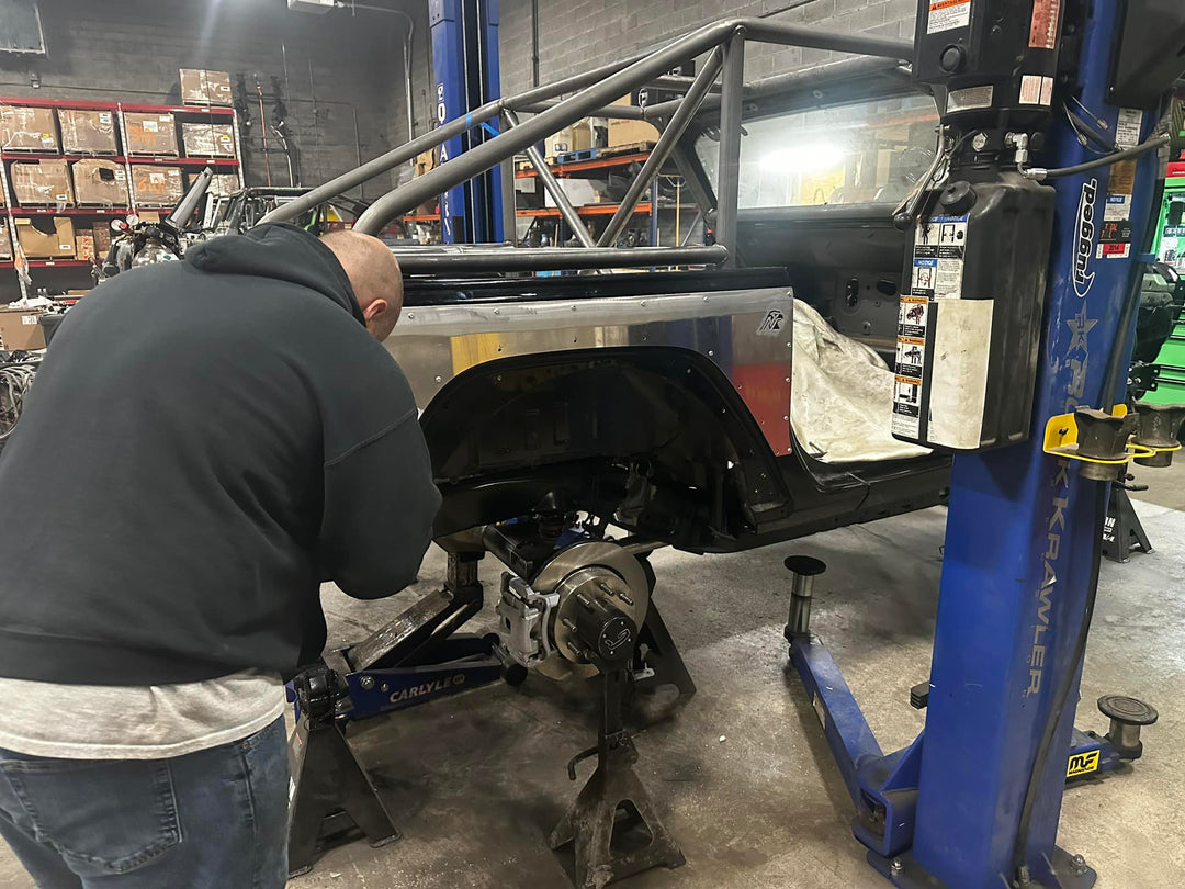 JL Rear Corner Armor (2 Door)