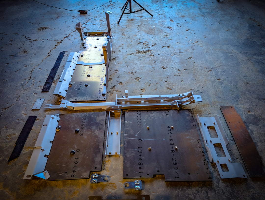 JL 7000-Series Aluminum Belly Skids (392 Hemi)