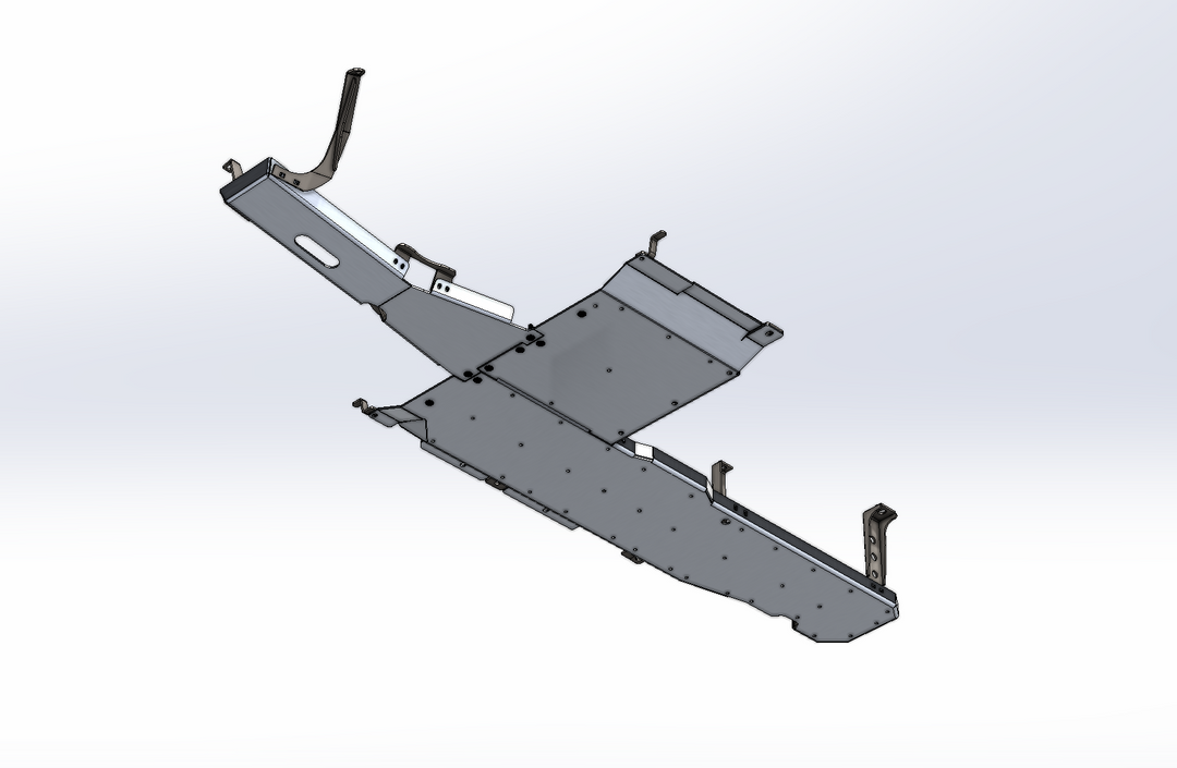 JT Gladiator Aluminum Belly Skids (3.6 V6)