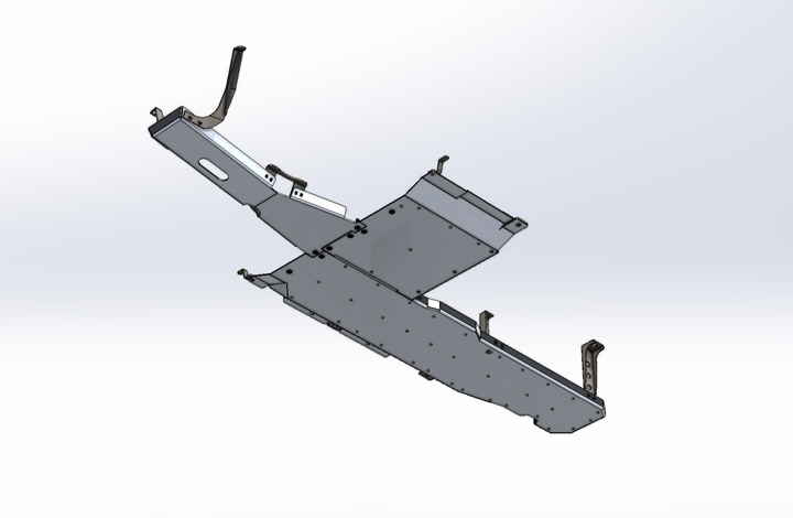 JT Gladiator Aluminum Belly Skids (3.6 V6)