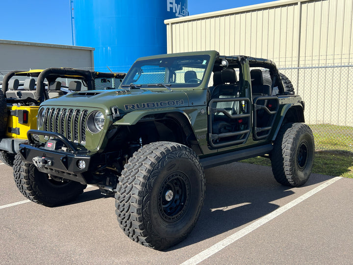 JL/JT Aluminum High Line Fender Flares (Front)