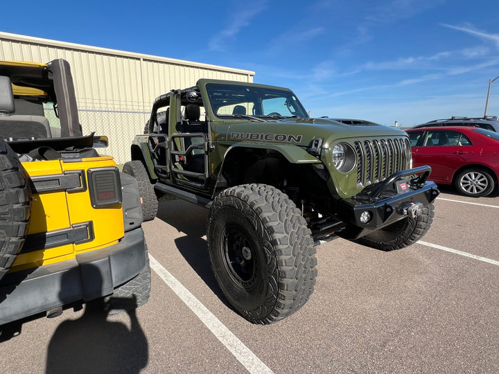 JL/JT Aluminum High Line Fender Flares (Front)