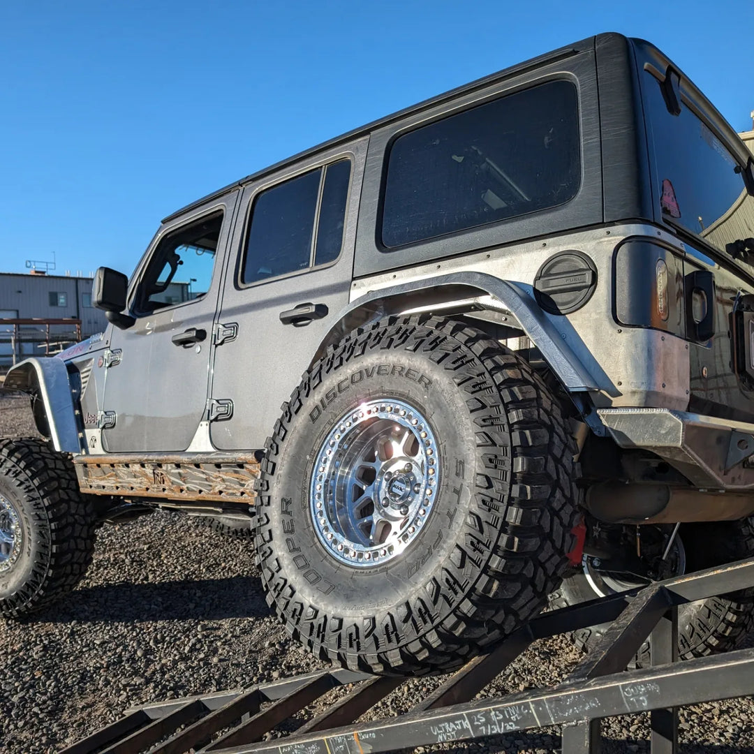 JL Aluminum High Line Fender Flares (Rear)