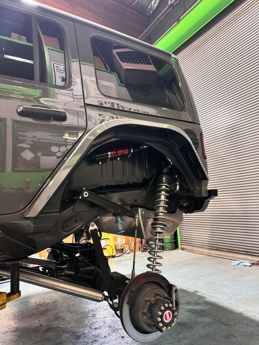 JL Aluminum High Line Fender Flares (Rear)