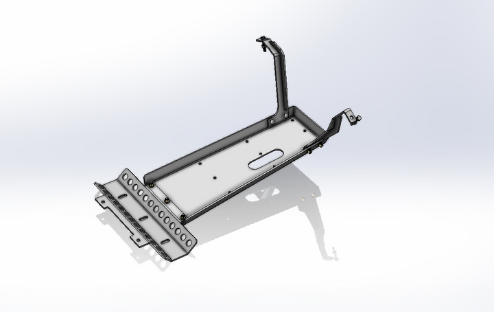 JL 392 Hemi V8 Engine/Trans MOD Skid (5000-Series Modular Skid Kit)