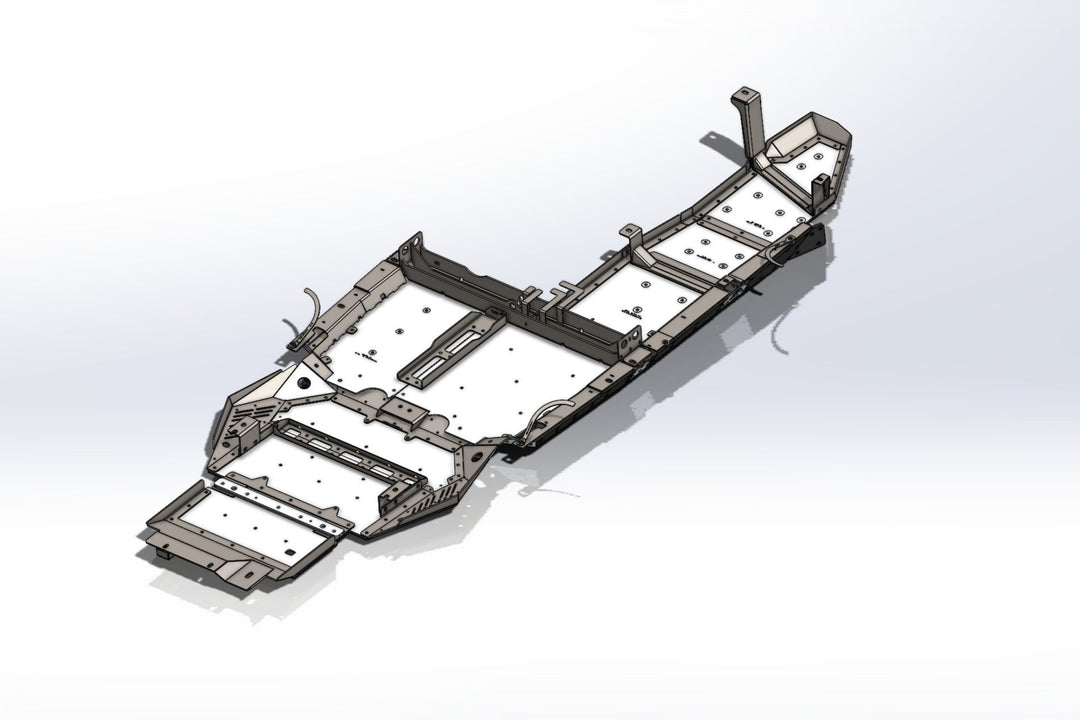 Ranger Raptor Aluminum Belly Skids (7000-Series)
