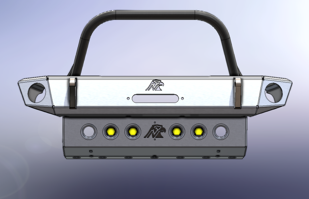 JL/JT Baja S1 LED Mount (for Next Venture Aluminum Front Lower Skid)