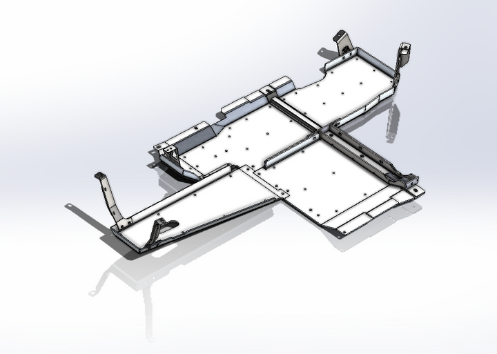 JL 2-Door Aluminum Belly Skids (2.0 Turbo)