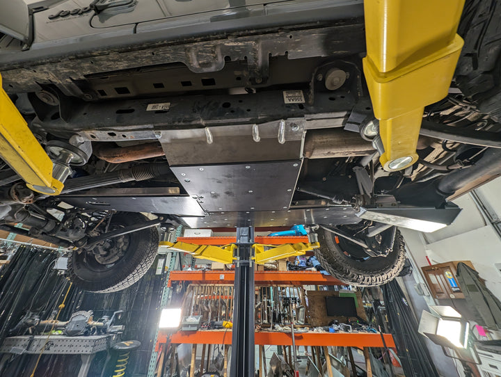 JL 2-Door Aluminum Belly Skids (2.0 Turbo)