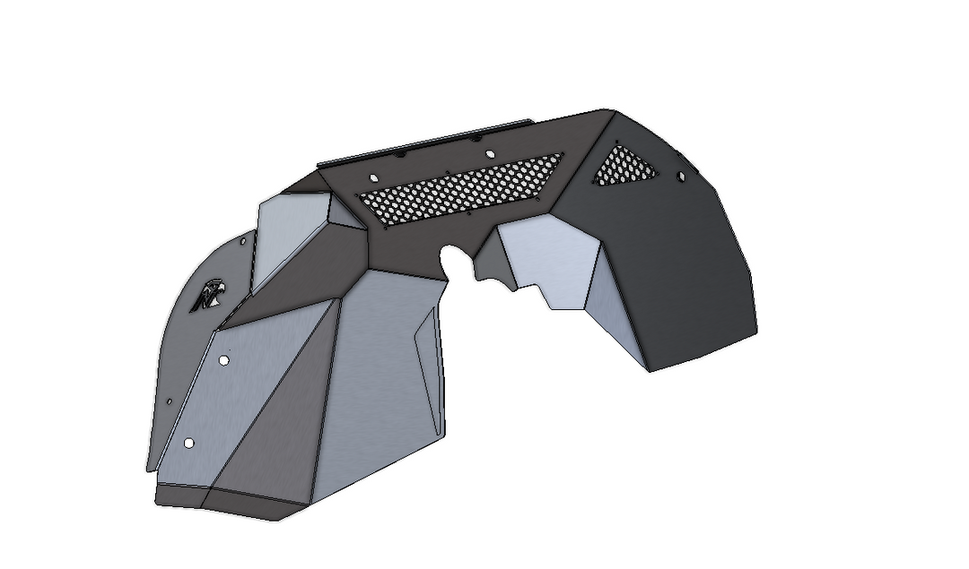 JL/JT Aluminum Front Inner Fender Liners