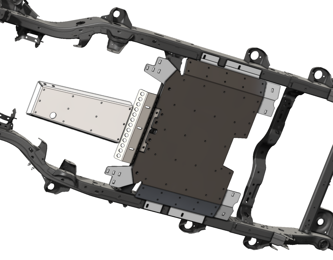 JLU Rockzilla Skid Plate System
