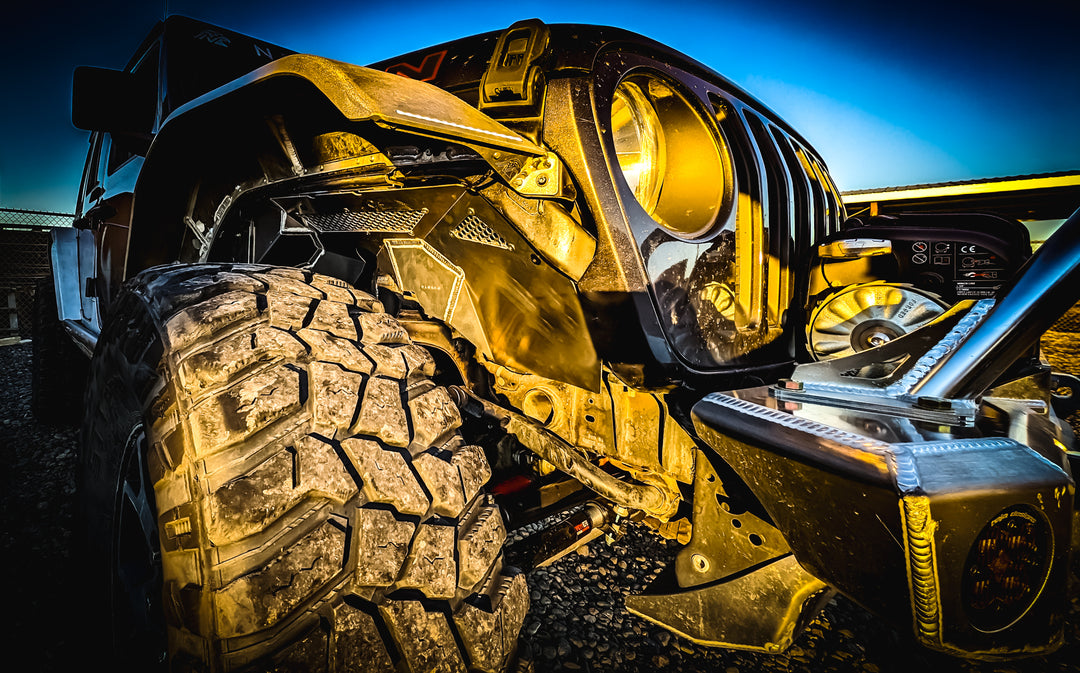 JL/JT Aluminum Front Inner Fender Liners