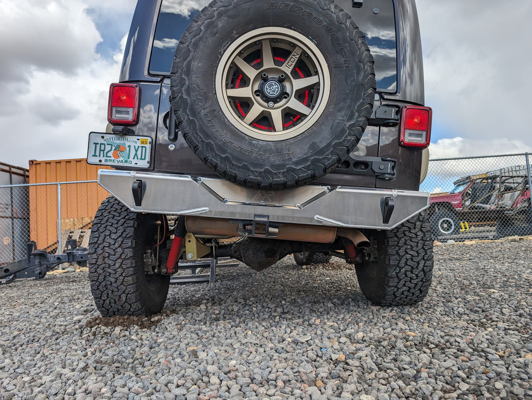 JK Aluminum Rear Bumper - Featherweight Series