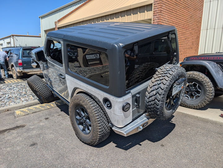 JL Aluminum Rear Inner Fender Liners (Standard)