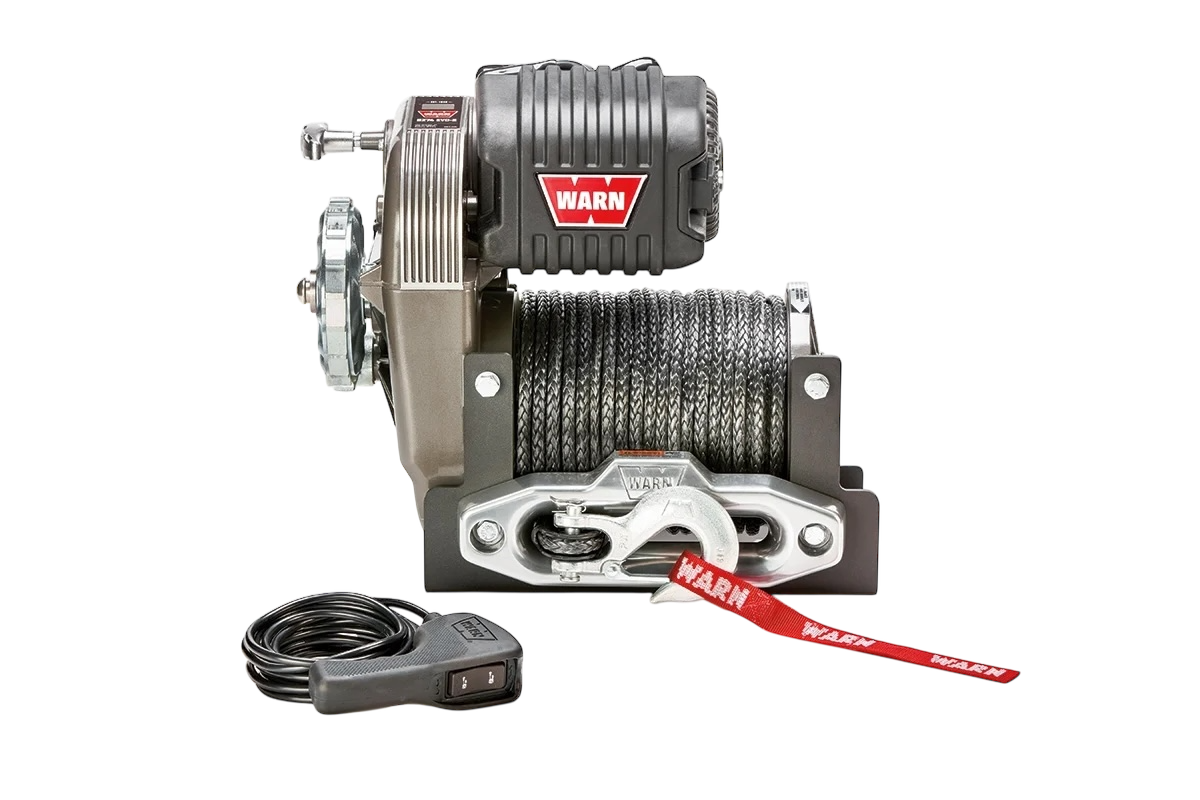 Warn M8274-50 10,000lb Self-Recovery Winch with Spydura Synthetic
