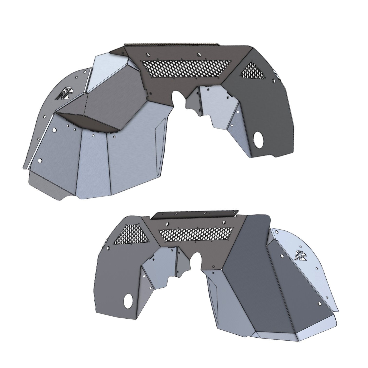 JL/JT Aluminum Front Inner Fender Liners – Next Venture