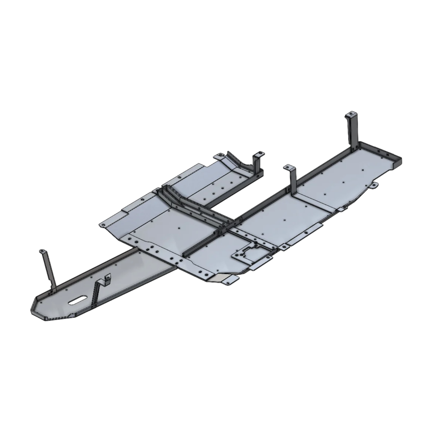 JT Gladiator Diesel Aluminum Belly Skids – Next Venture