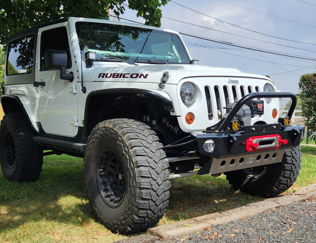 JK Front Bumper - 8274 Aluminum Adventure Series