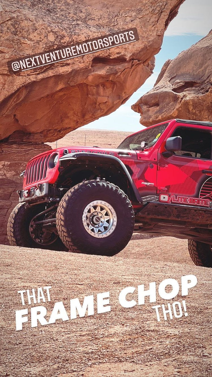 JL/JT/JK Front Bumper - Ultimate Clearance Frame Chop