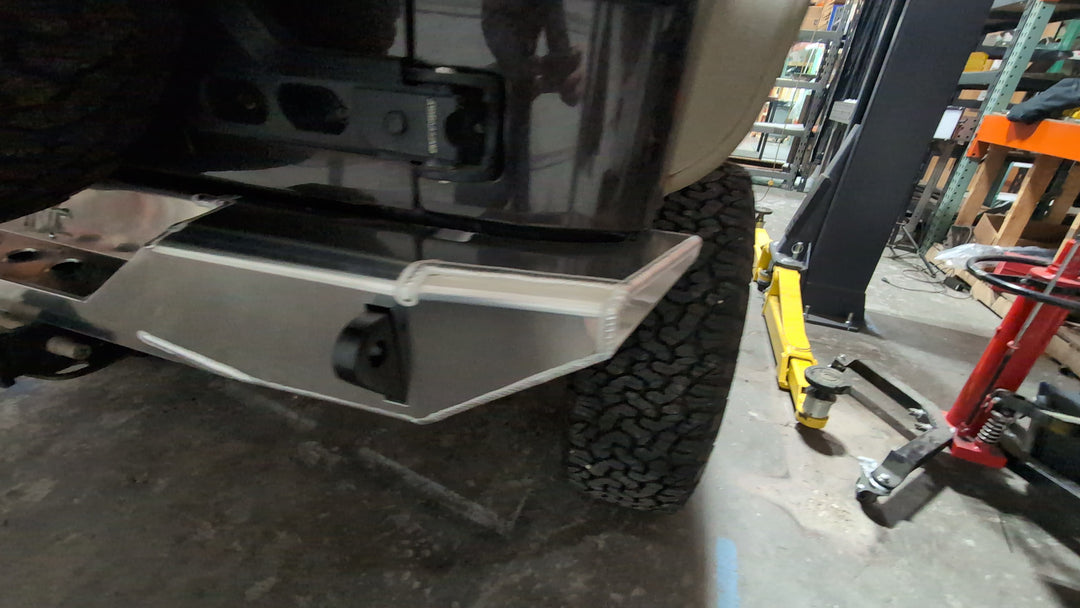 JK Aluminum Rear Bumper - Featherweight Series