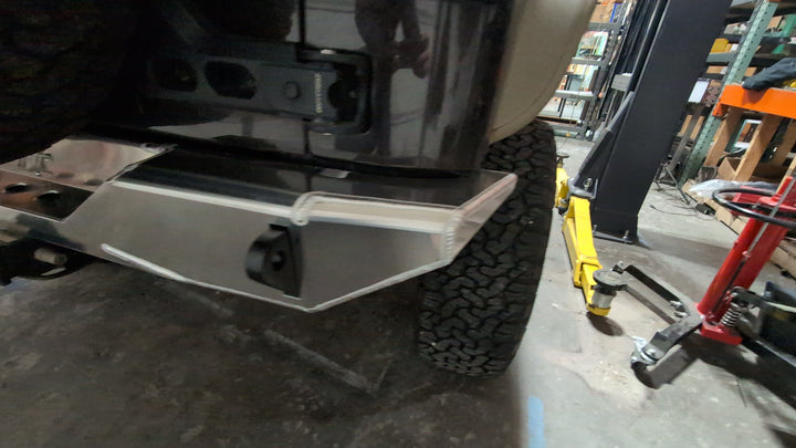 JK Aluminum Rear Bumper - Featherweight Series
