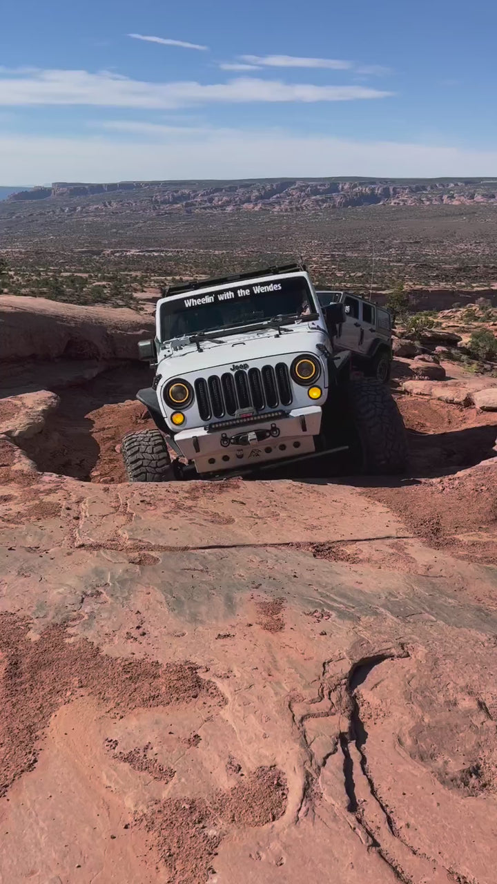 JKU Aluminum Belly Skids