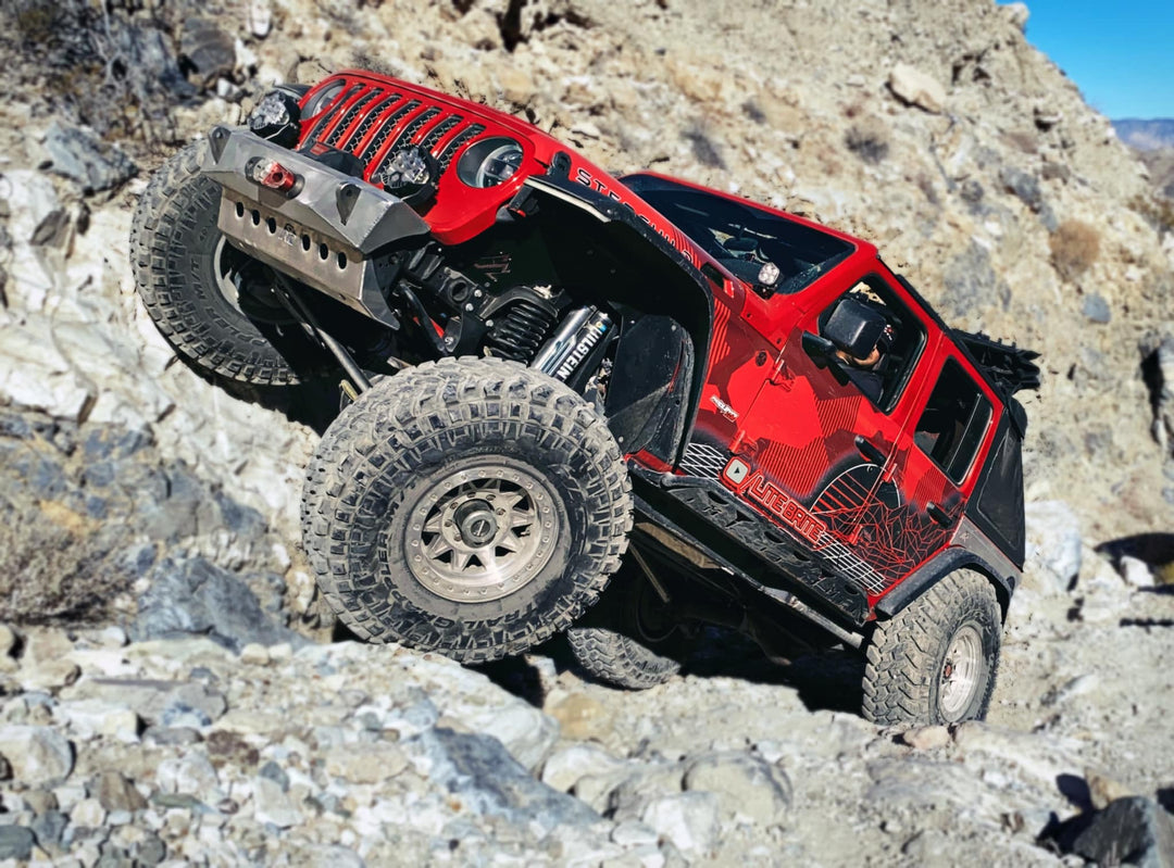 JL Aluminum Front Bumper - Featherweight Series.