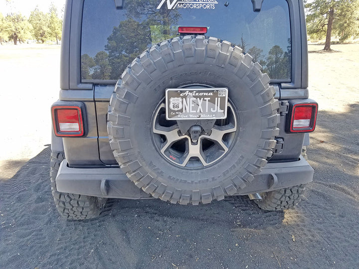 JL License Plate Relocation Bracket.