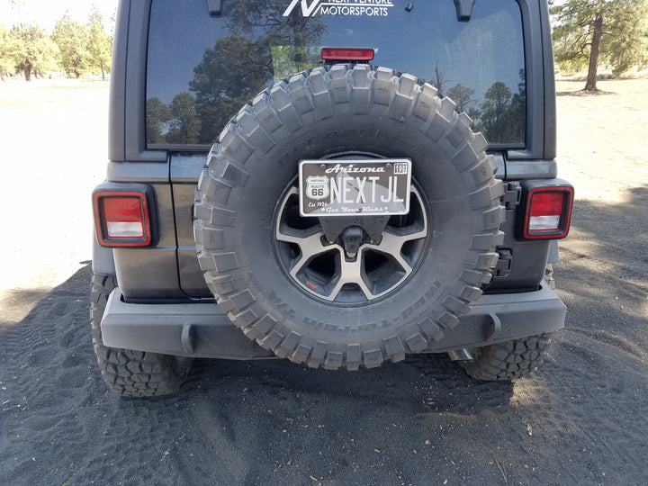JL License Plate Relocation Bracket.
