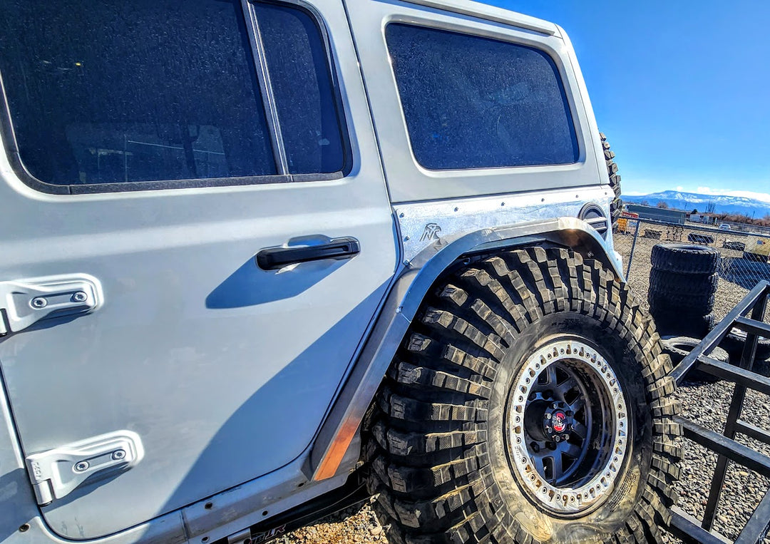 JL Aluminum High Line Fender Flares (Rear)