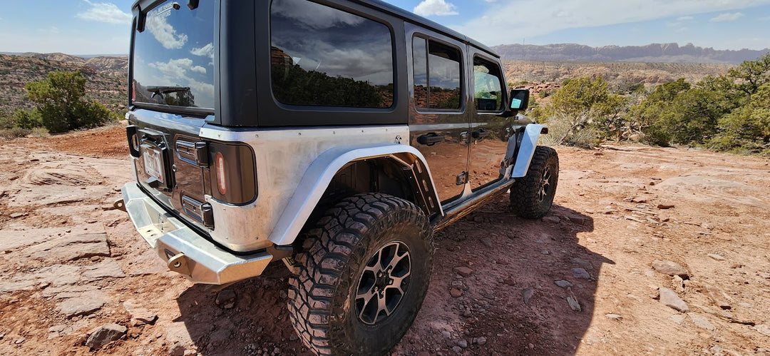JL Aluminum High Line Fender Flares (Rear)