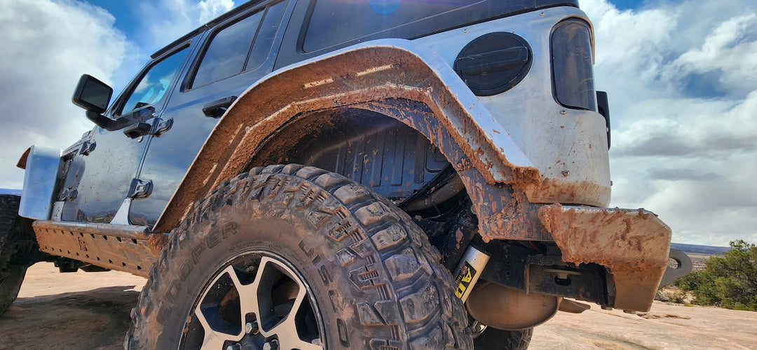 JL Aluminum High Line Fender Flares (Rear)