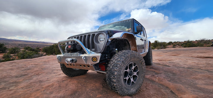 JL/JT Aluminum High Line Fender Flares (Front)