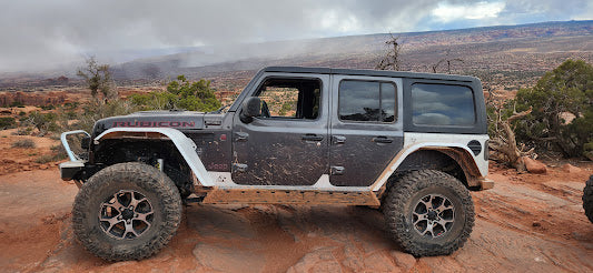 JL Aluminum High Line Fender Flares (Rear)