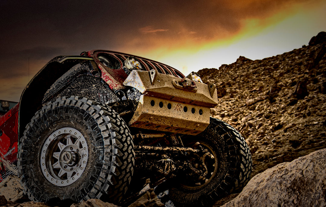 JL Aluminum Front Bumper - Featherweight Series.