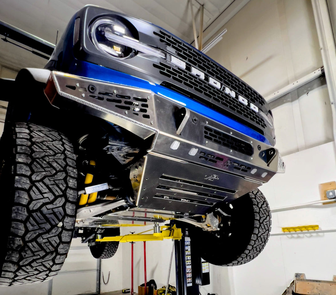 Bronco Aluminum Front Bumper - Featherweight Series