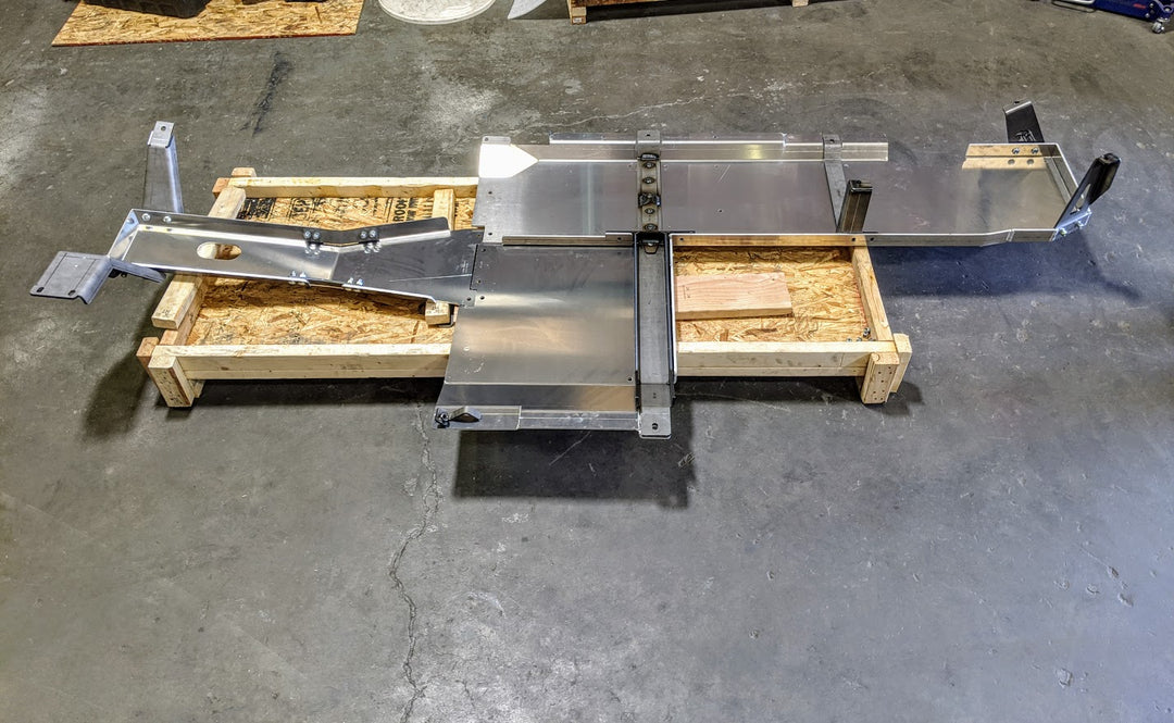 JLU Aluminum Belly Skids.