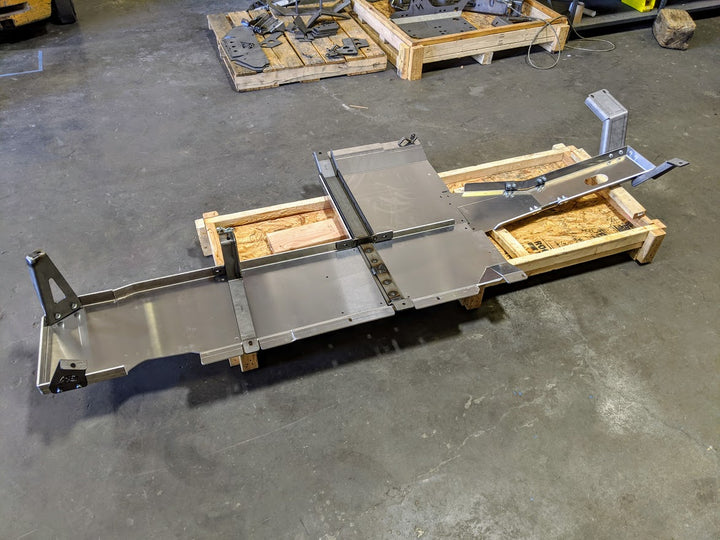 JLU Aluminum Belly Skids.