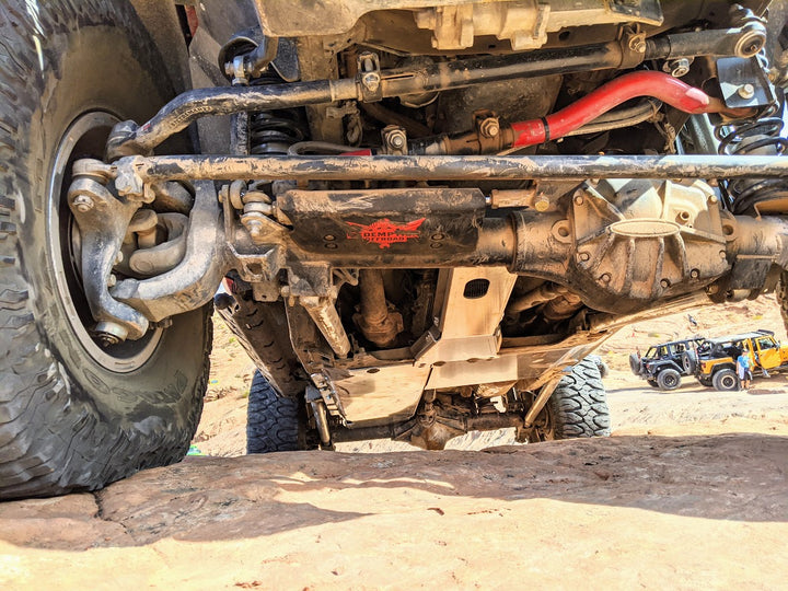 JLU Aluminum Belly Skids.