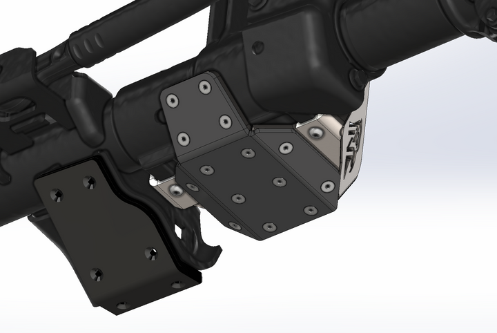 JL/JT Front Axle Disconnect Skid (FAD Skid w/UHMW)