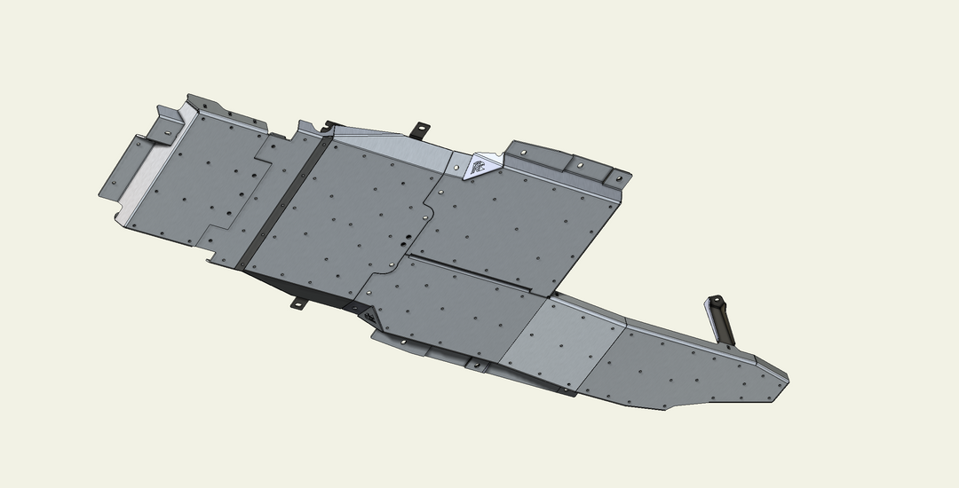 Bronco Aluminum Belly Skids (Legacy 5000-Series)