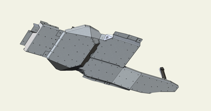 Bronco Aluminum Belly Skids (Legacy 5000-Series)