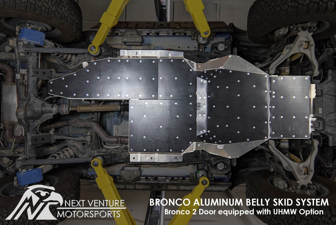 Bronco Aluminum Belly Skids (Legacy 5000-Series)
